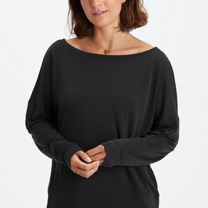 Fabletics Eco Sleek Knit Boat Neck Pullover Sz M - sold out online